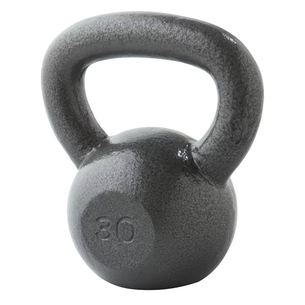 Kettlebell en fonte martelée, 30 lb, unité