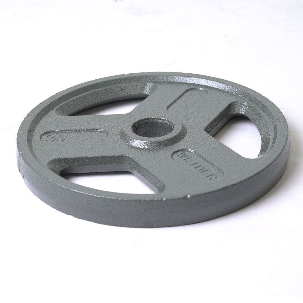 Weider - 35LB Hammertone Olympic Weight Plate - Gray