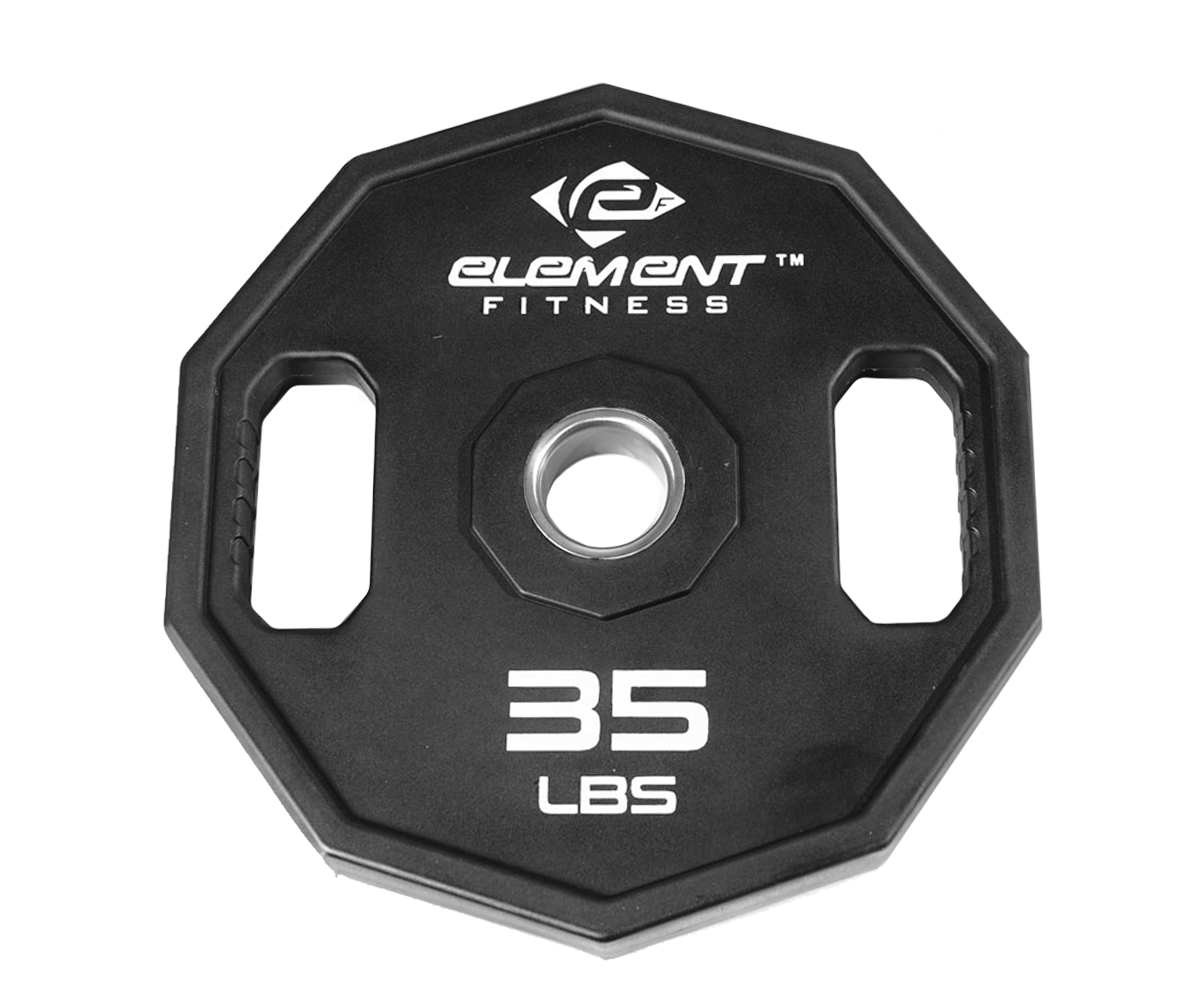 Element Fitness - Ensemble olympique en uréthane 255 lb