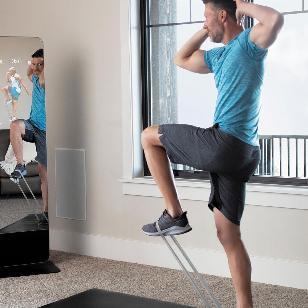 COMBO BARRE ET HALTÈRES IFIT À CHANGEMENT RAPIDE AVEC TAPIS + MINI-ÉLASTIQUES