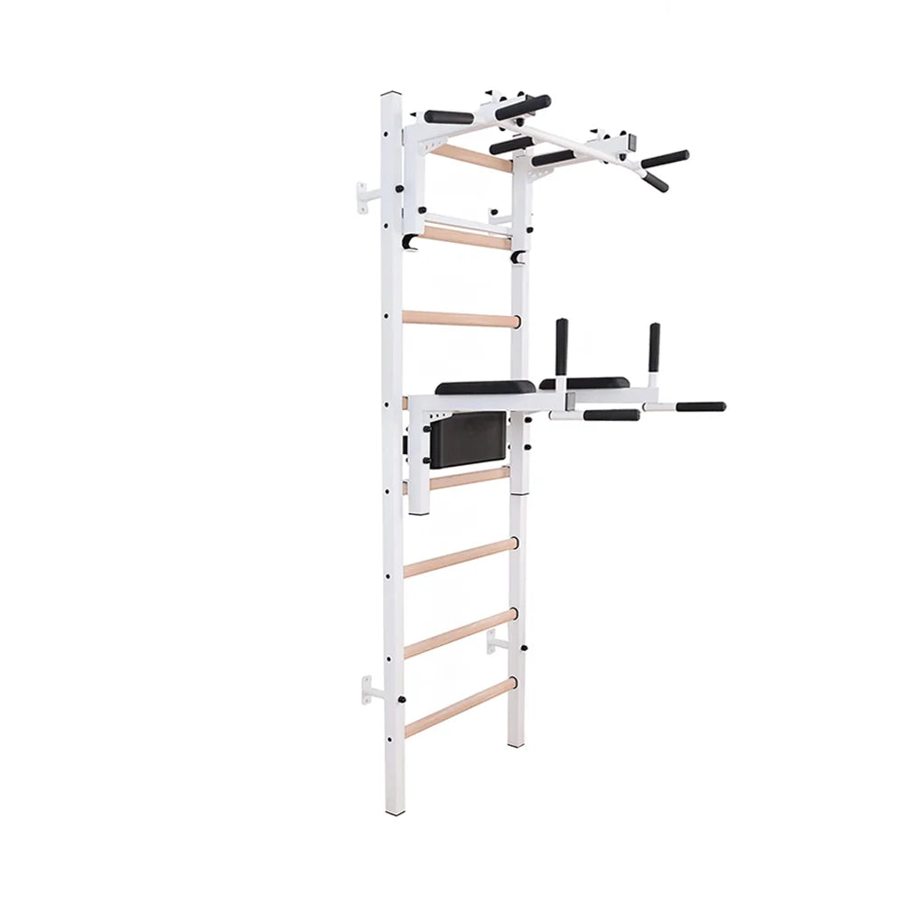 BenchK S2 Blanc - 233W avec barre de traction en acier PB3W + barre à dips