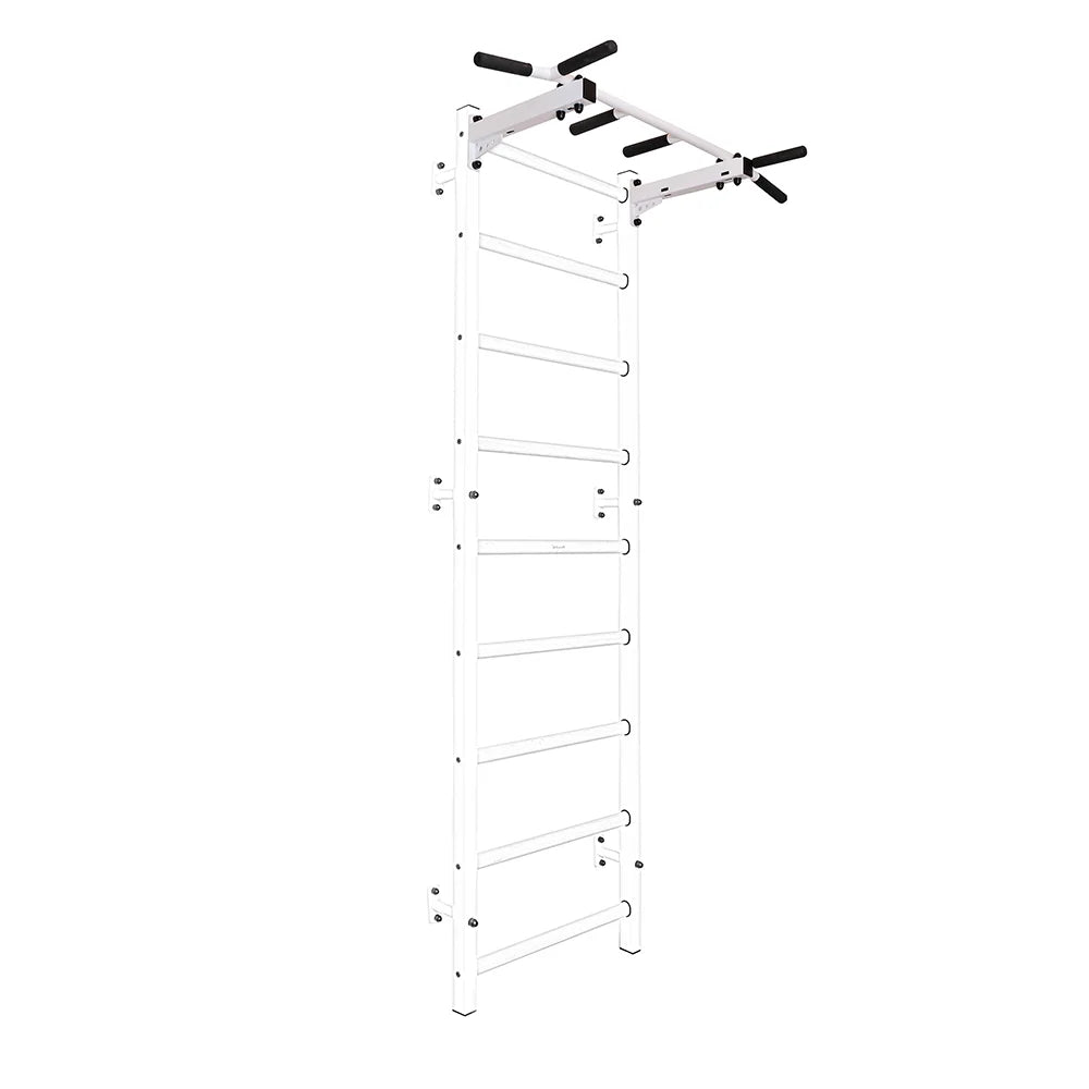 BenchK S7 Blanc - 722W avec barre de traction en acier PB2W + barre à dips