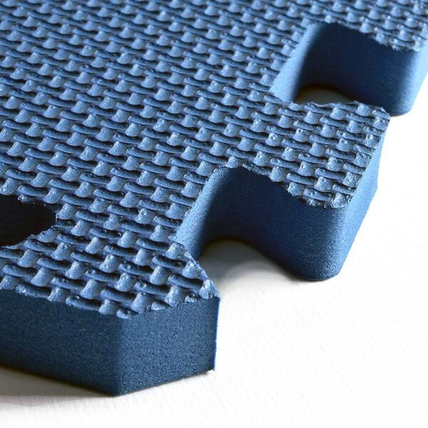 Dalles de sol en mousse Element 61 x 61 x 1,27 cm – Bleu marine (paquet de 6)