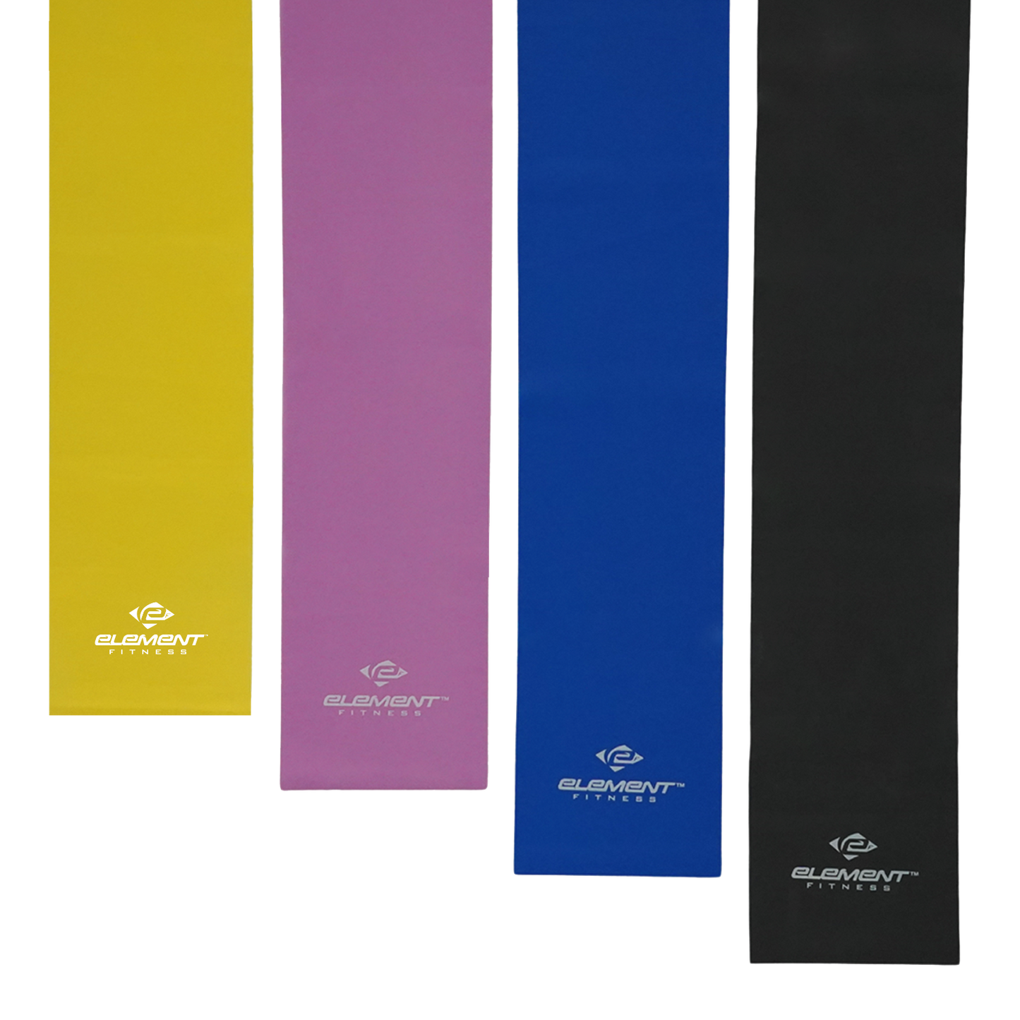 Element Fitness - Bande TPE de résistance 150 cm Niveau 1 (Léger) - Jaune
