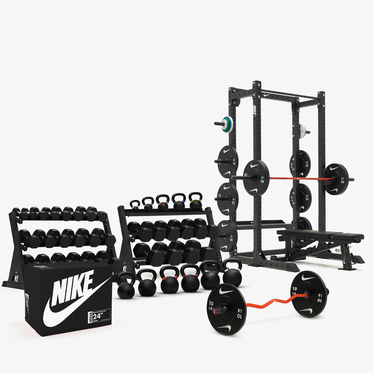 Installation de la salle de sport à domicile Nike Strength Elite