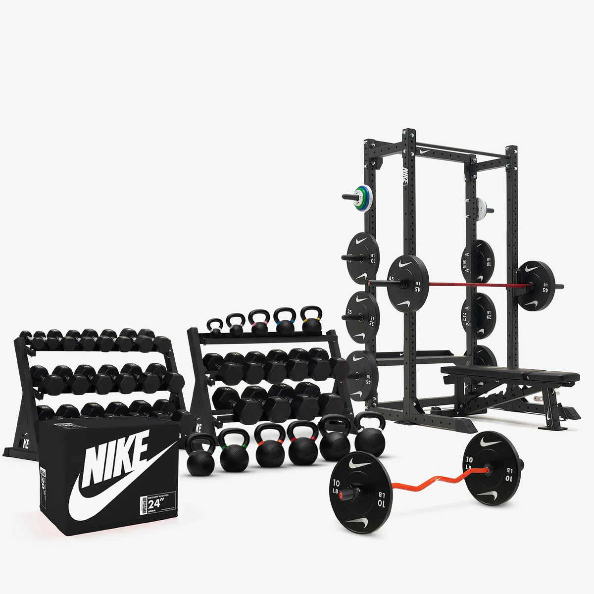 Installation de la salle de sport à domicile Nike Strength Elite