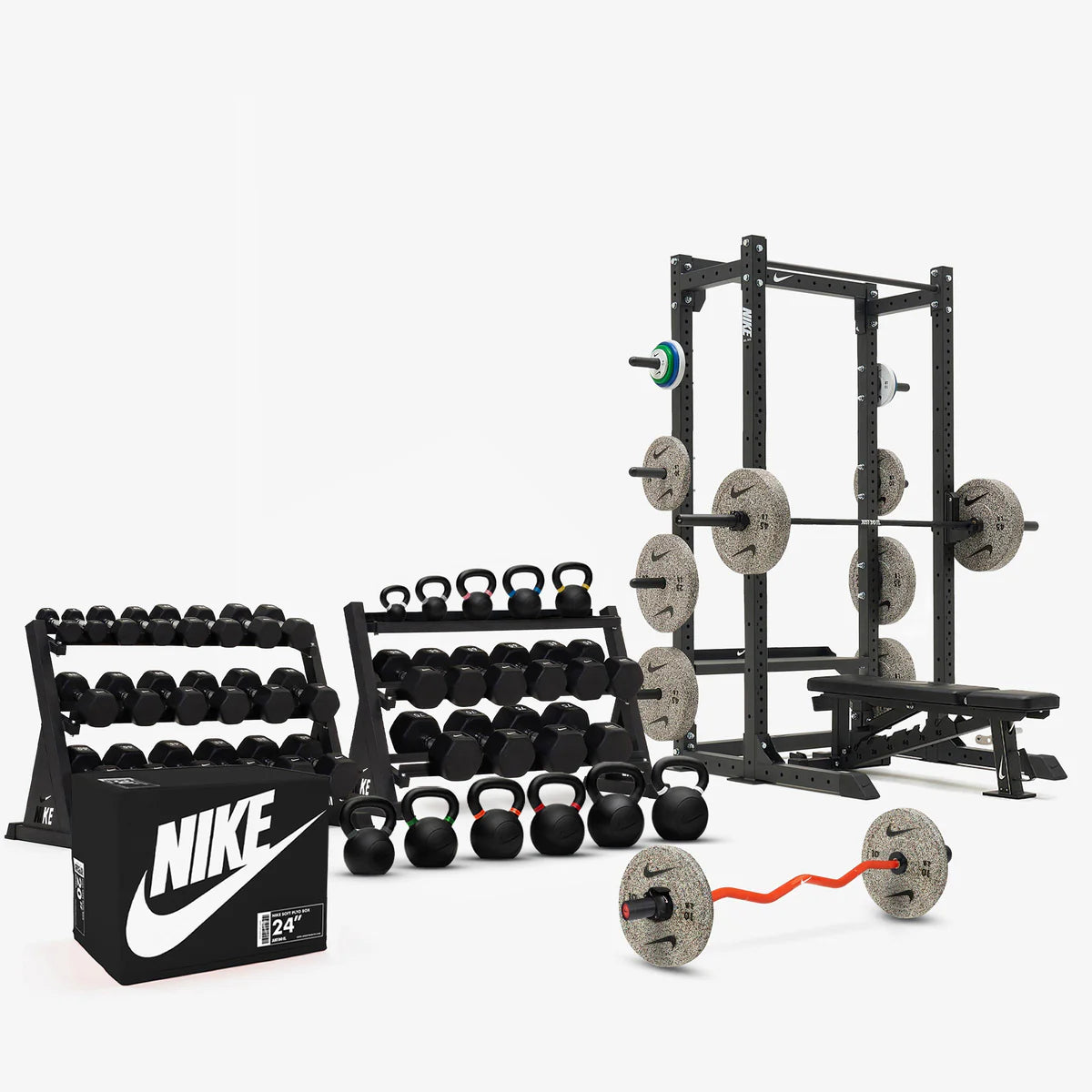 Installation de la salle de sport à domicile Nike Strength Elite