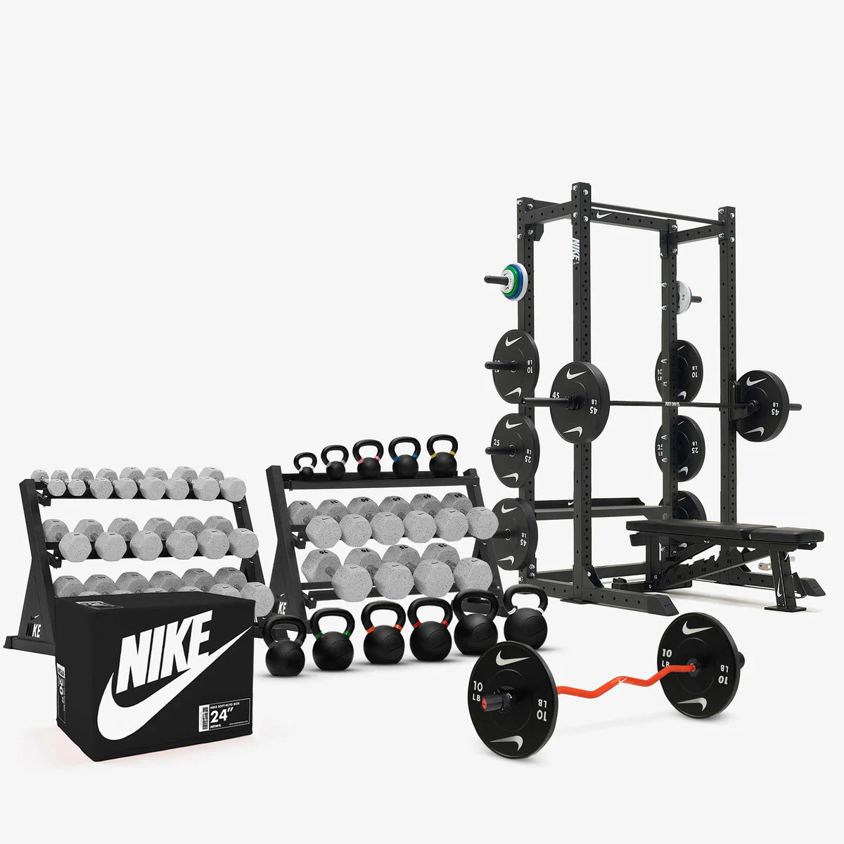 Installation de la salle de sport à domicile Nike Strength Elite