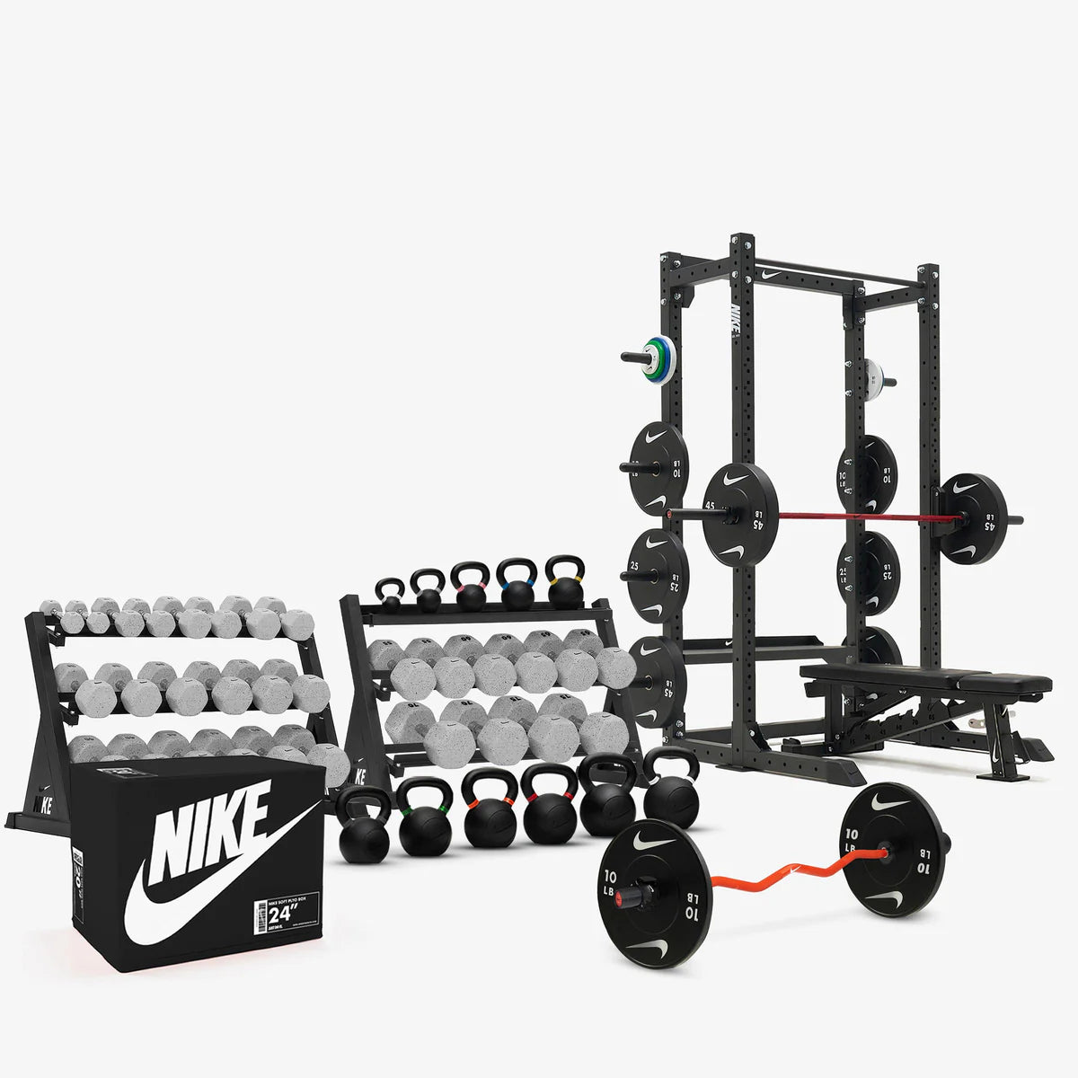 Installation de la salle de sport à domicile Nike Strength Elite
