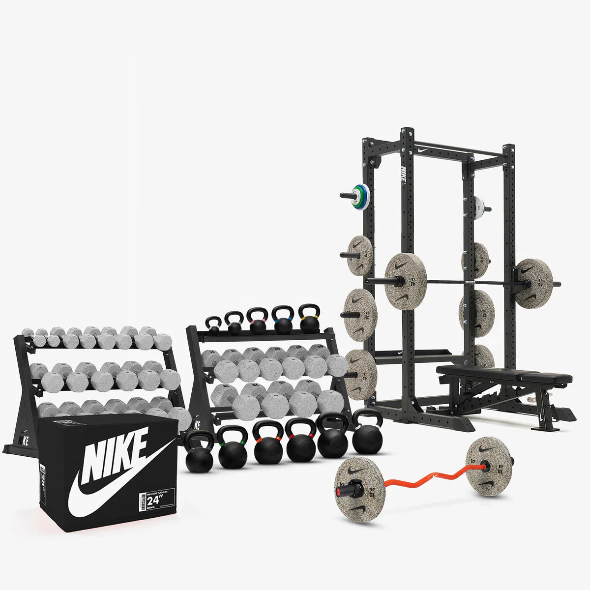 Installation de la salle de sport à domicile Nike Strength Elite