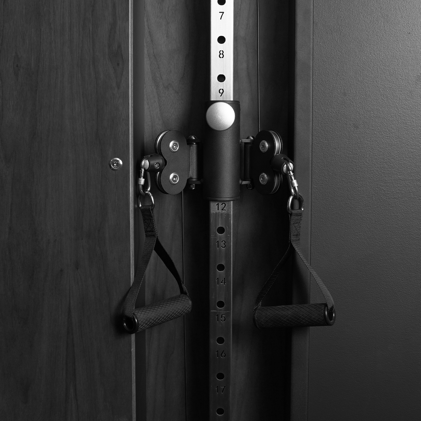 Flow 6 Black - Wall Mounted Functional Trainer