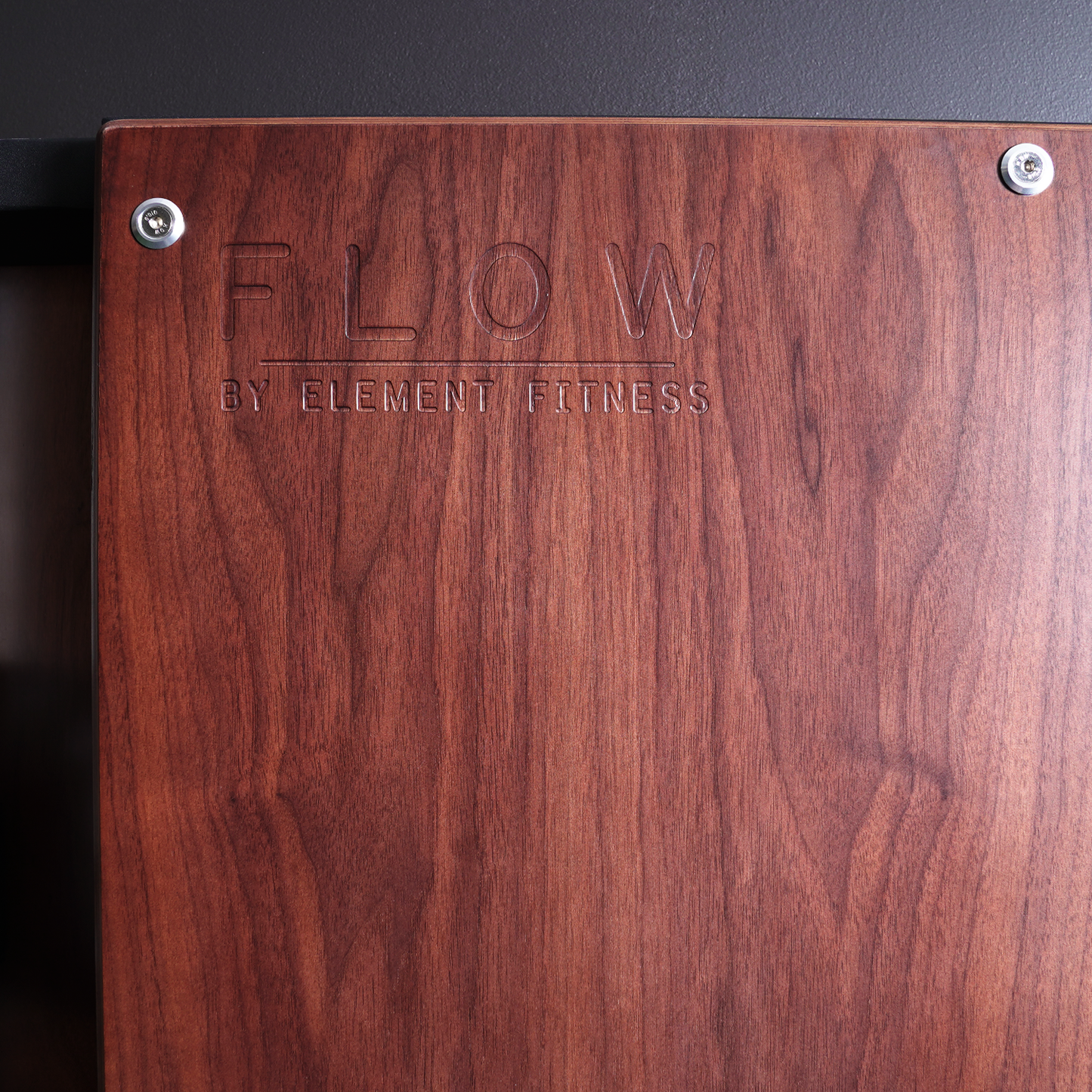 Flow 6 Walnut - Wall Mounted Functional Trainer