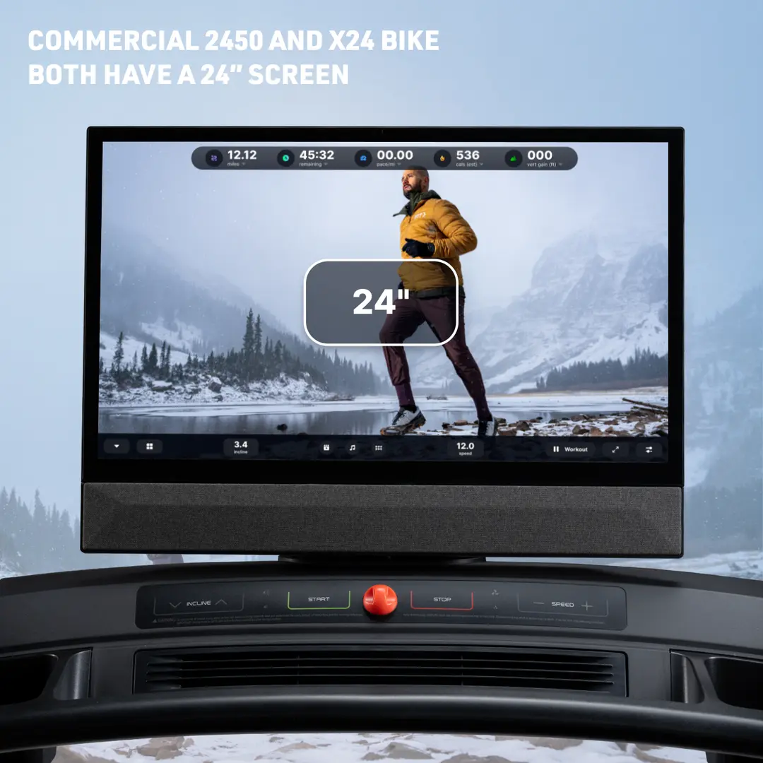 NordicTrack - 2450 Treadmill & X24 Bike Bundle