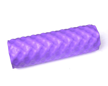 iFit - 18” Personal Massage Foam Roller (PURPLE) with Professional Exercise Chart