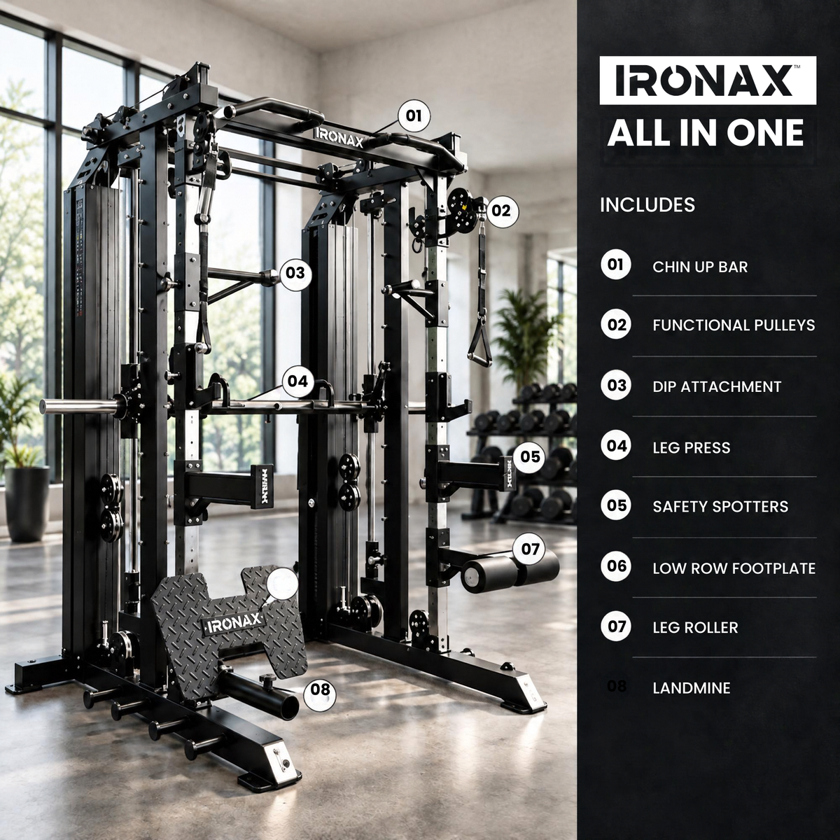 IRONAX - All-in-One Trainer