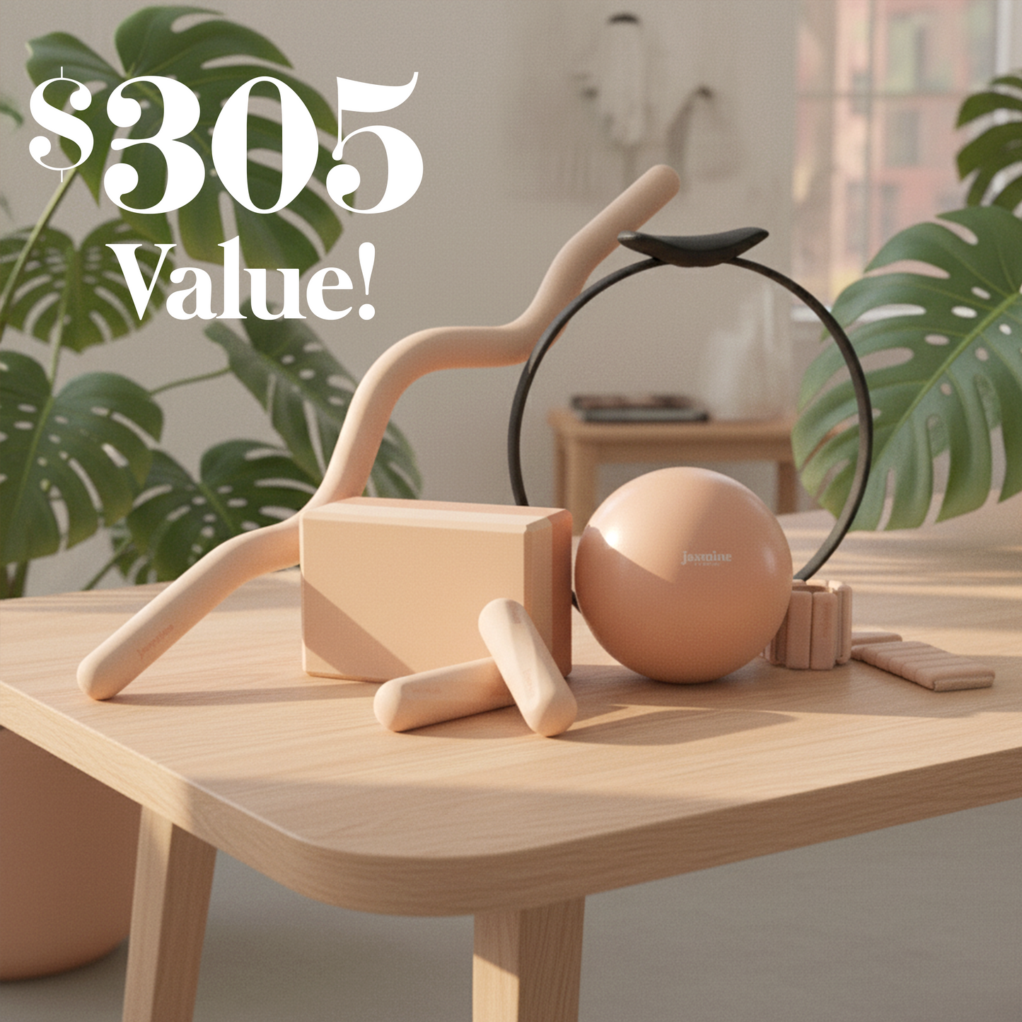 Jasmine Fitness – Kit Pilates Desert Deluxe