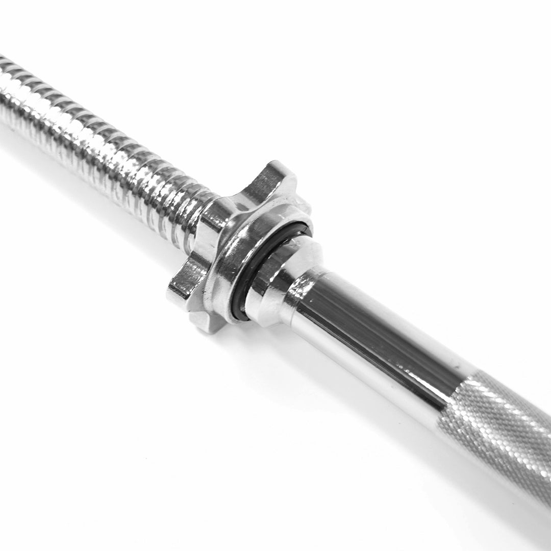 Mega Fitness - Barre standard filetée de 84 po