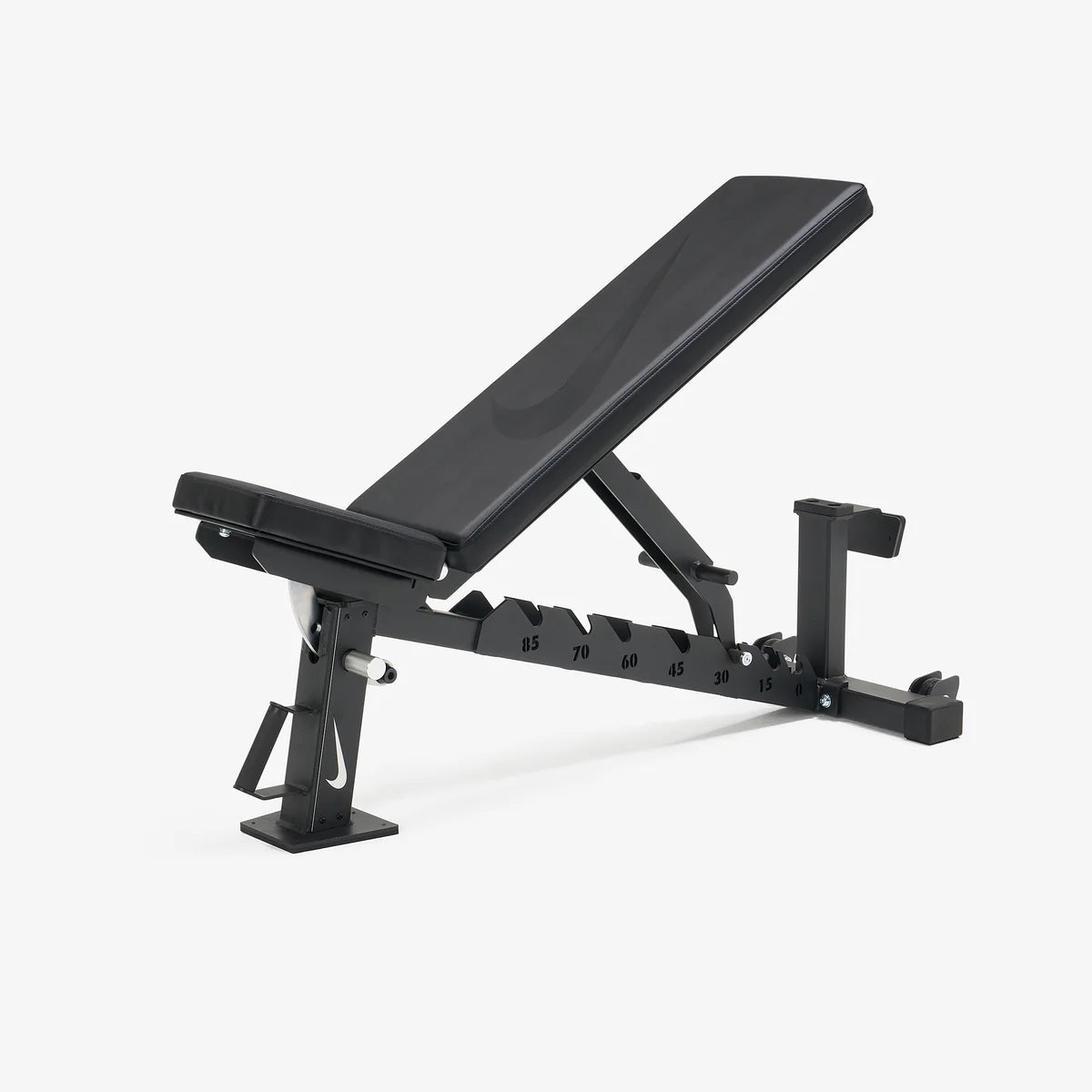 Nike Adjustable Bench with multi-position backrest for versatile strength training exercises and workouts.