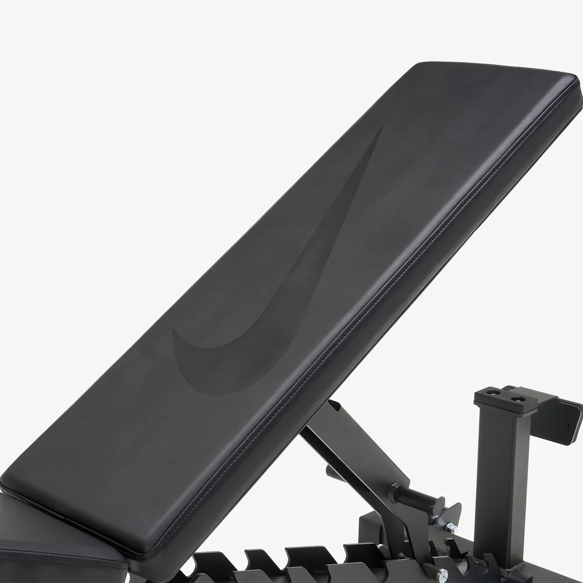 Nike Adjustable Bench maximum versatility desktop view showcasing multiple exercise options for complete training.