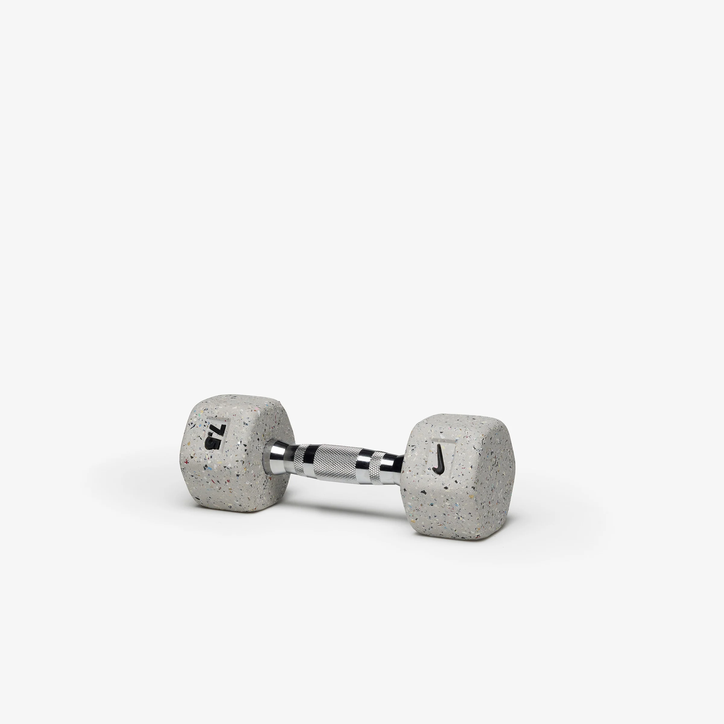 Nike Wolf Grey Dumbbell 2.5-22.5lbs Set with Rack