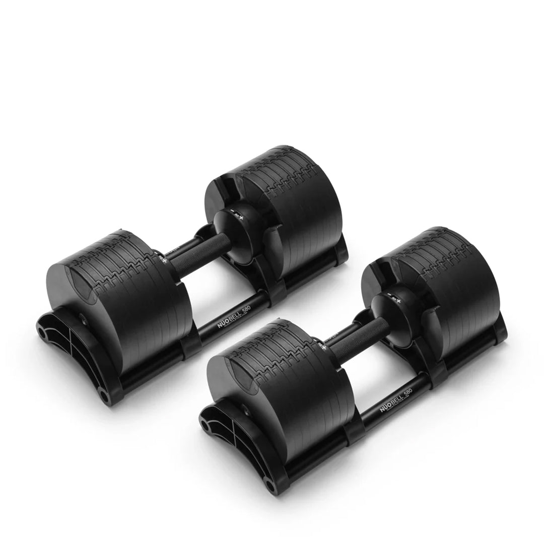 NUOBELL 580 Noir - Paire d'haltères ajustables