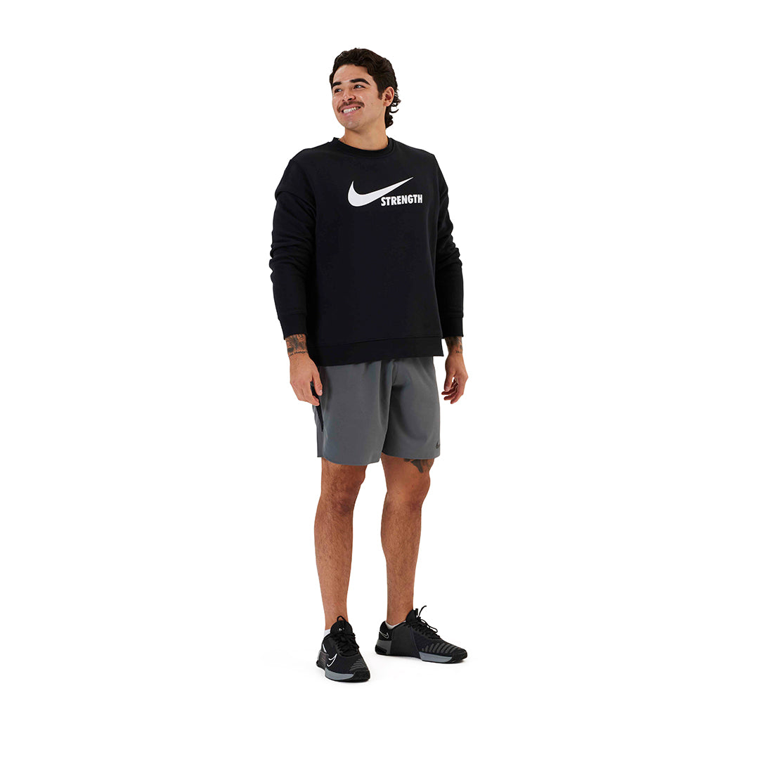 Nike Strength Crew Unisexe - Noir