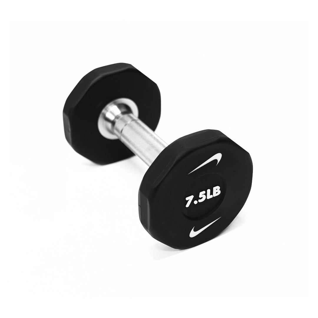 Ensemble d'haltères professionnels en uréthane Nike Strength par incréments de 7,5 à 27,5 LB