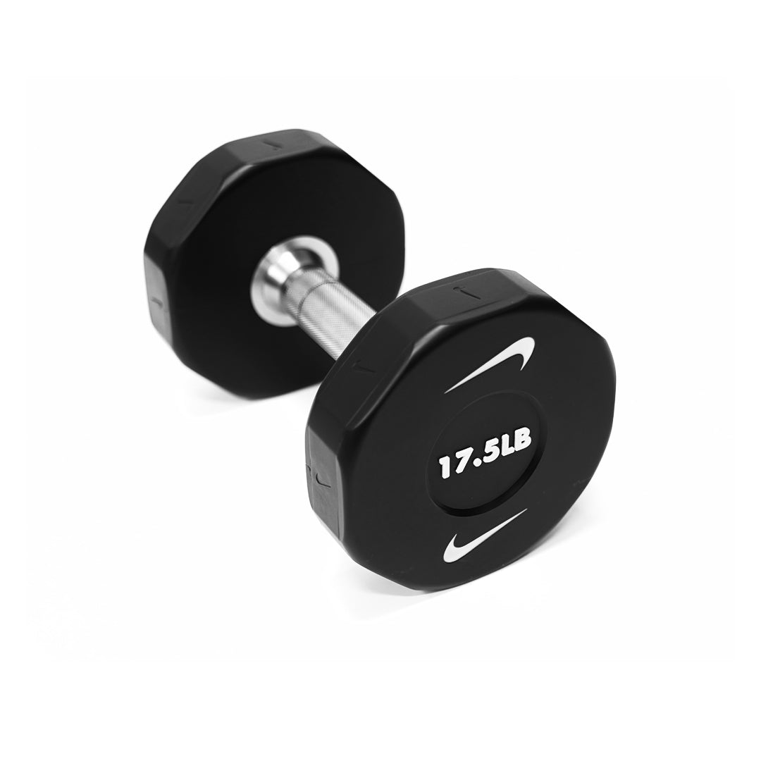 Ensemble d'haltères professionnels en uréthane Nike Strength par incréments de 7,5 à 27,5 LB