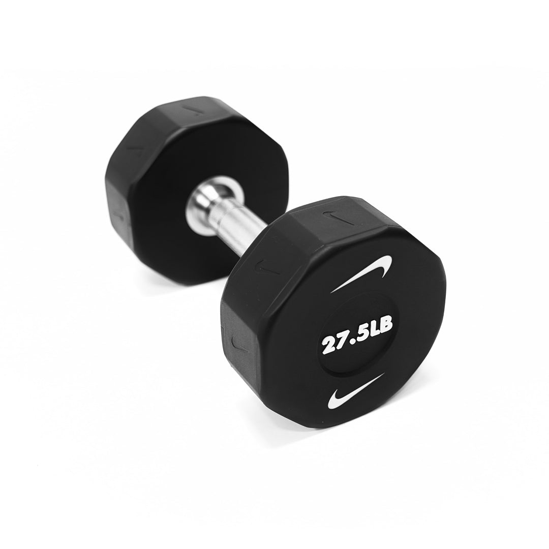 Ensemble d'haltères professionnels en uréthane Nike Strength par incréments de 7,5 à 27,5 LB