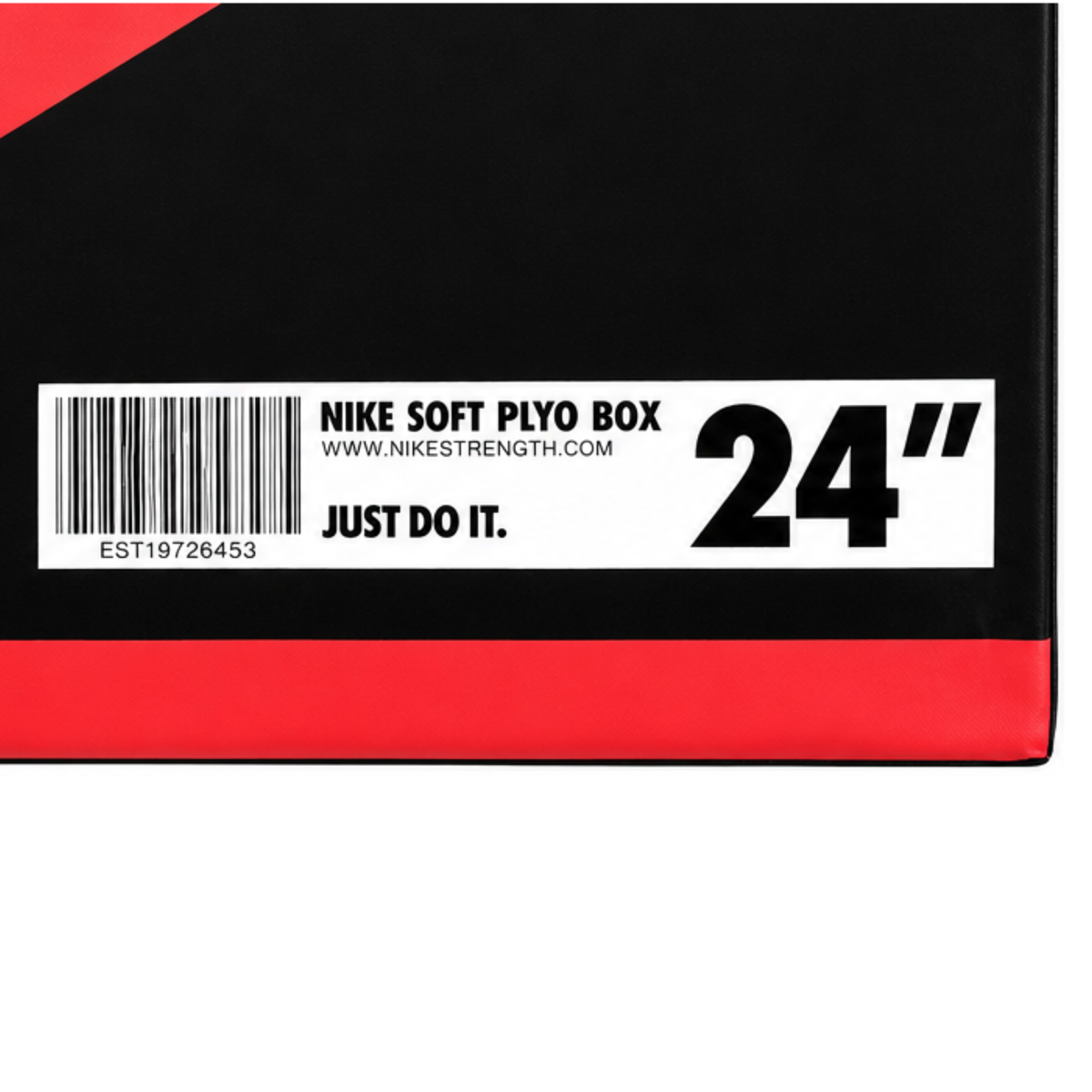 Nike Soft Plyo Box - Black/Red