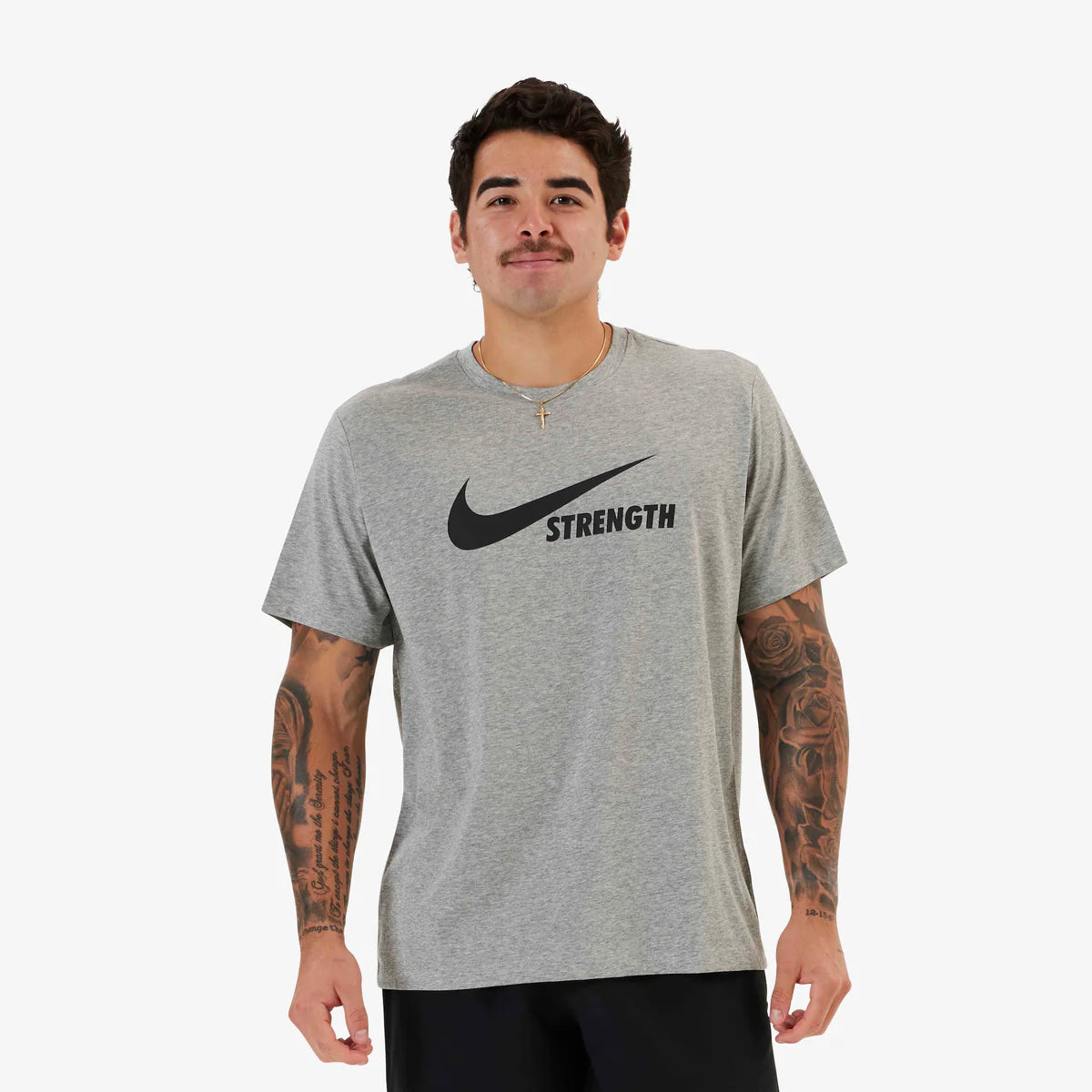 T-shirt Nike Strength Dri-Fit - Gris/Noir