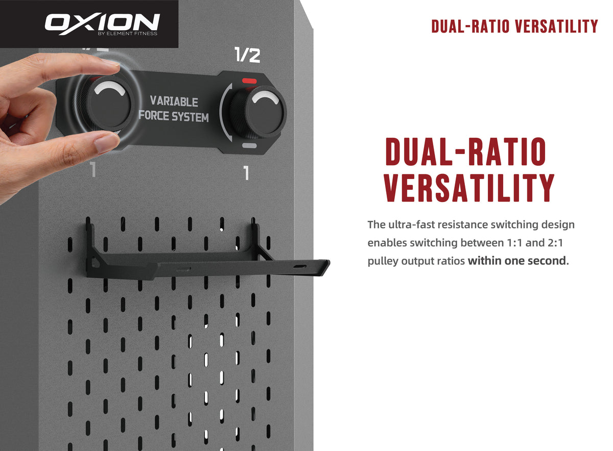 Element Oxion - 3 Pro Wall Mounted Functional Trainer Rack