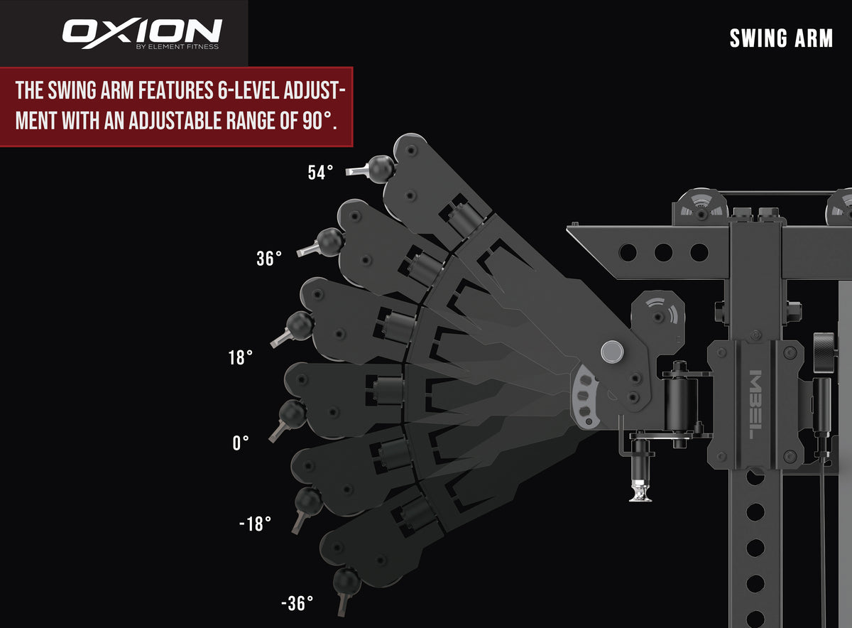 Element Oxion - 3 Pro Wall Mounted Functional Trainer Rack