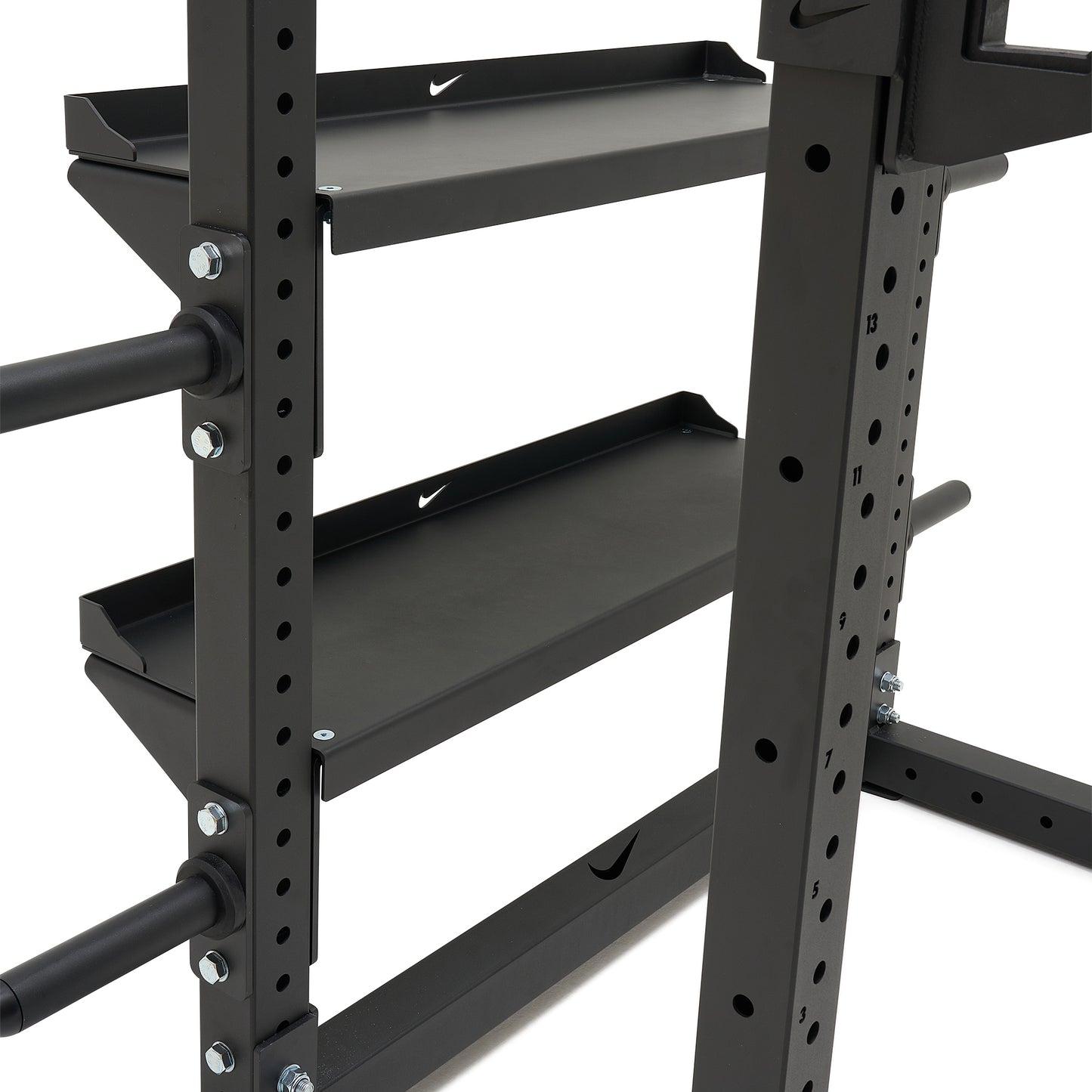 Étagère de rangement plate pour demi-rack Nike