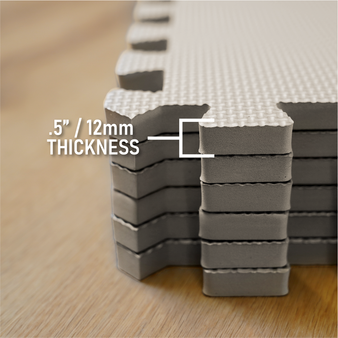 Dalles en mousse Element 61 cm x 61 cm x 1,27 cm - Grès (paquet de 6)