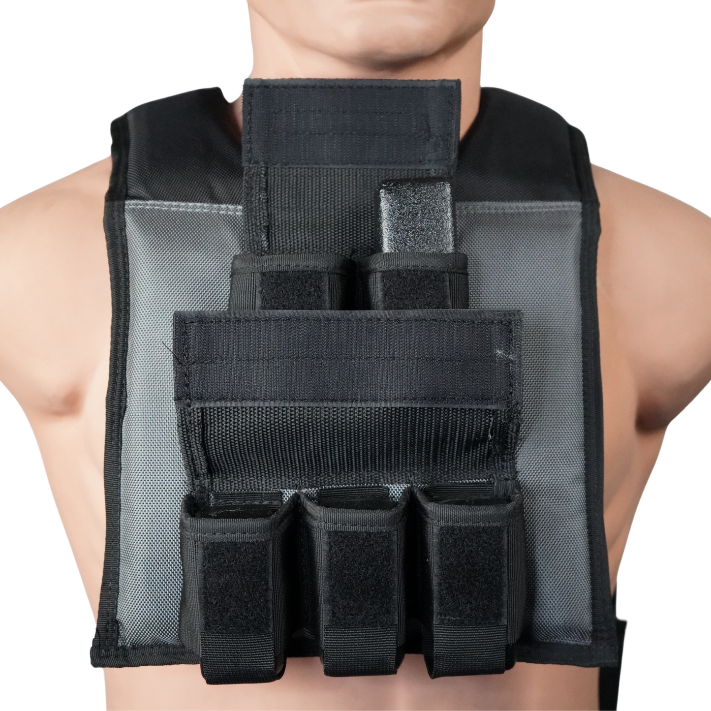 Gilet lesté 25 lb XM FITNESS, coupe en V