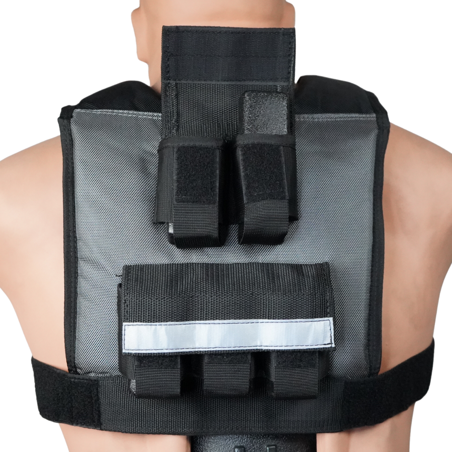 Gilet lesté 25 lb XM FITNESS, coupe en V