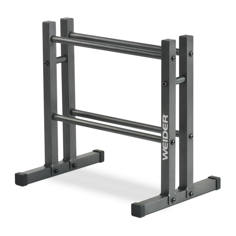 Weider weight plate & barbell storage rack sale