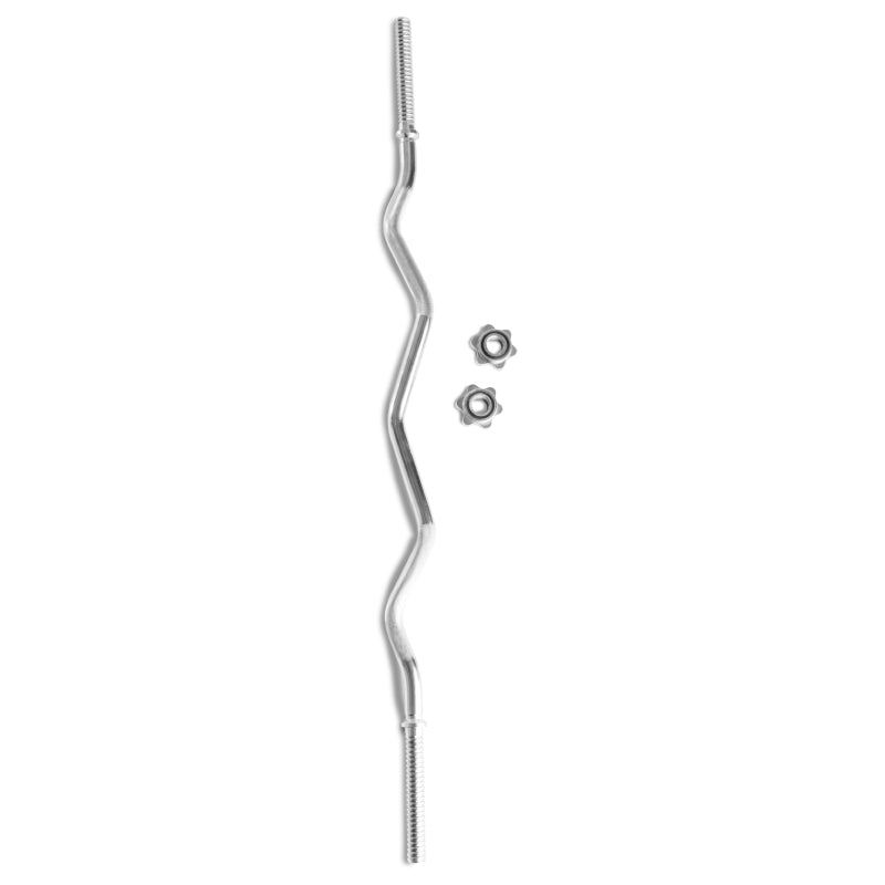 Weider - Barre de Curl EZ à Verrouillage par Rotation