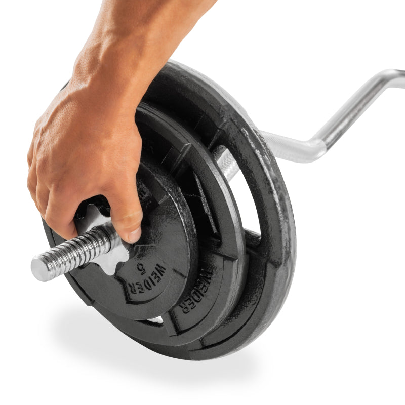 Weider - EZ Spin-Lock Curl Bar