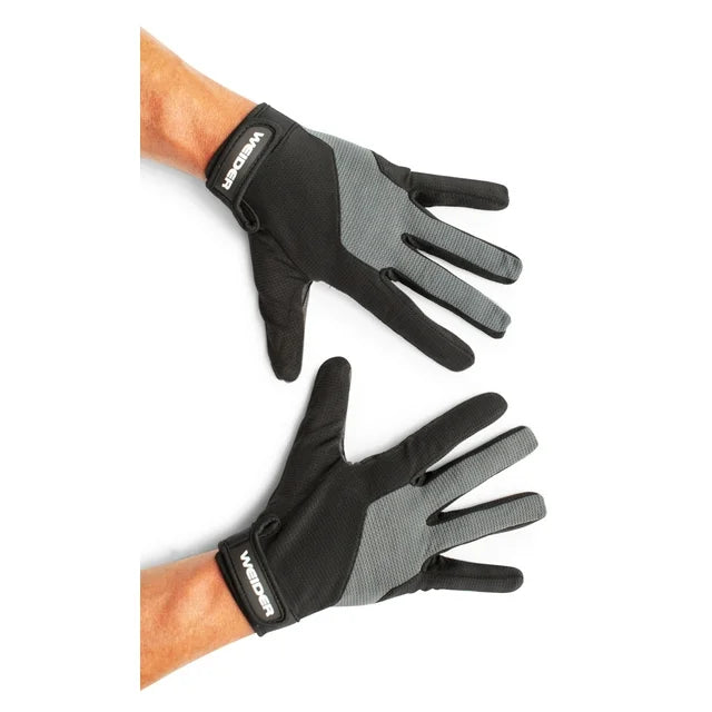 Weider - Full-Finger Training Gloves with Touchscreen Compatibility