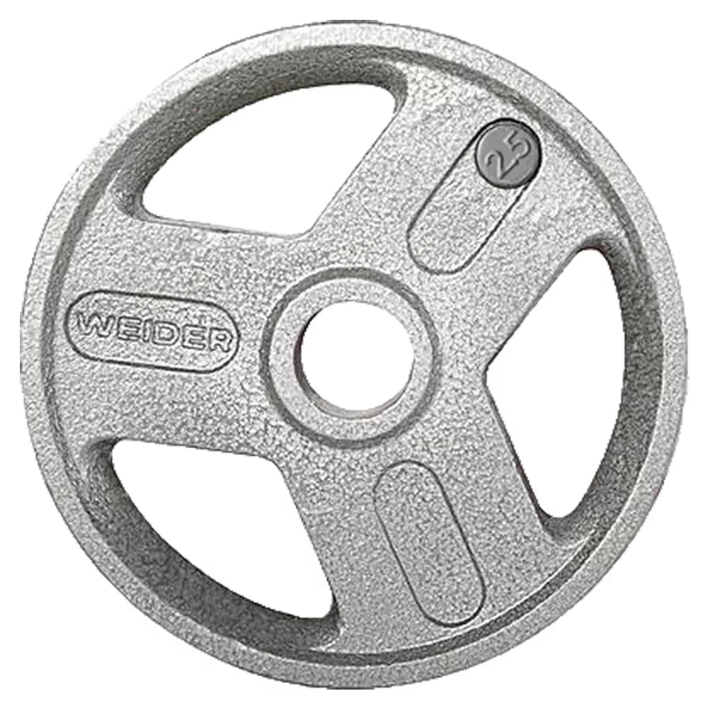 Weider 2.5LB Hammertone Olympic Weight Plate Gray