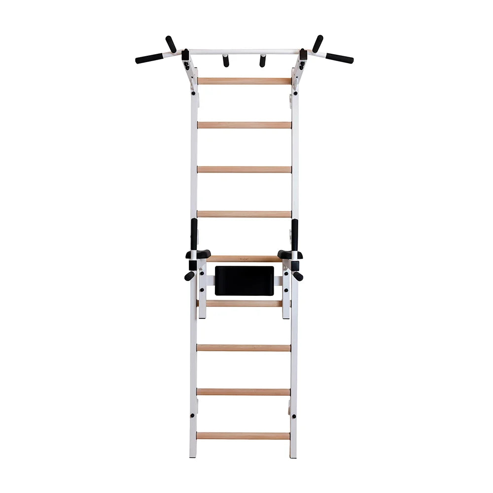 BenchK S7 Blanc - 722W avec barre de traction en acier PB2W + barre à dips