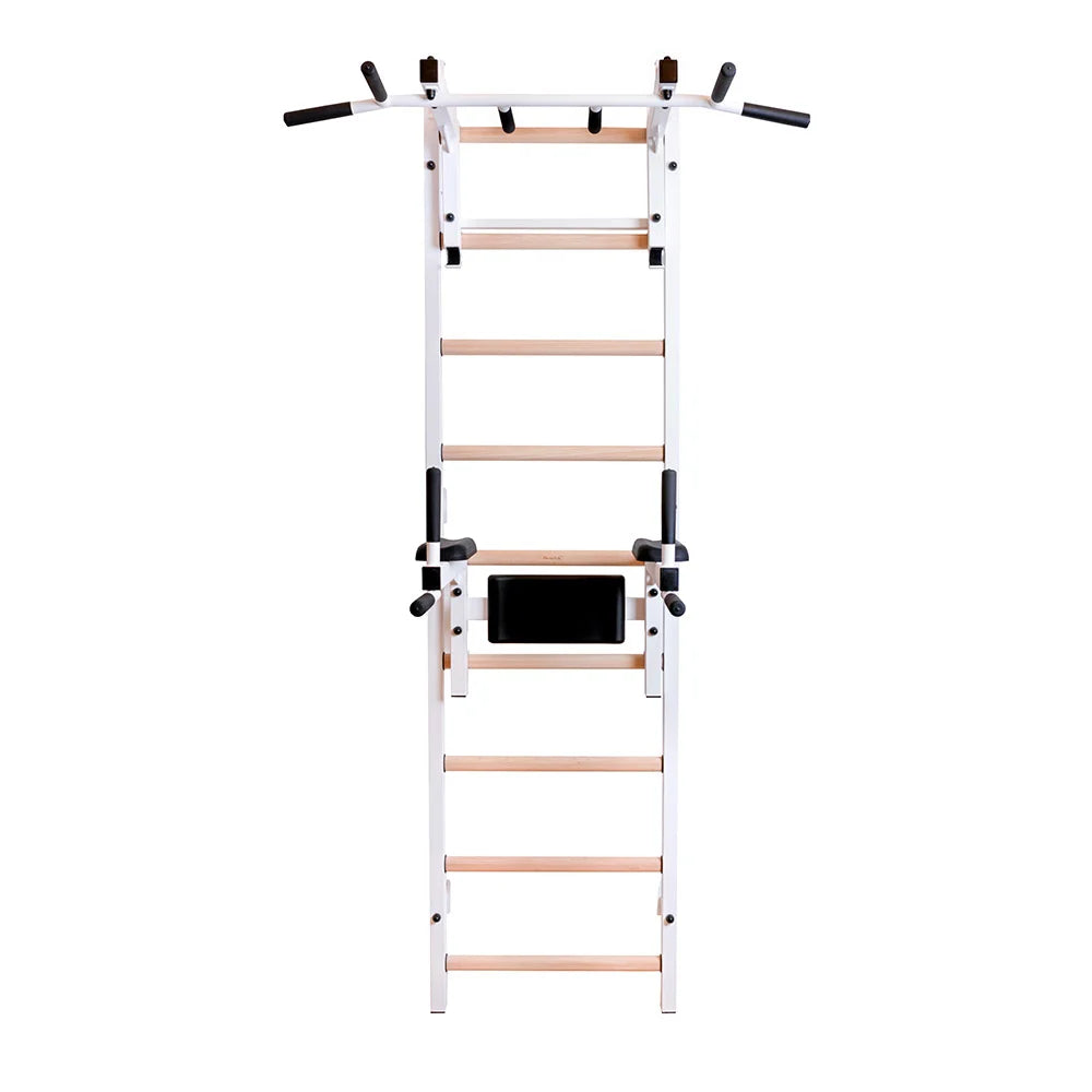 BenchK S7 Blanc - 732W avec barre de traction en acier PB3W + barre à dips