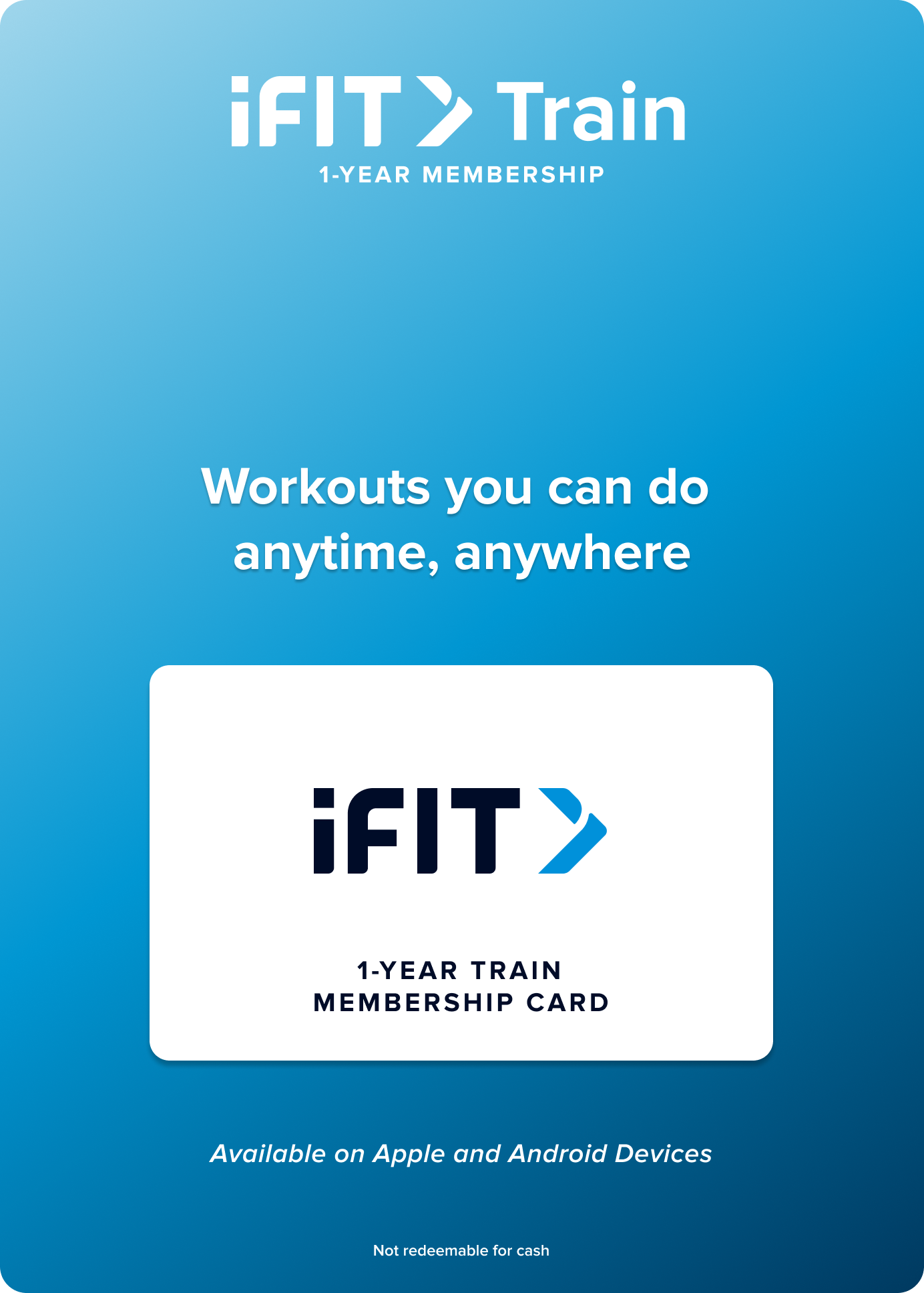 iFit Train Subscription - 1 Year Membership