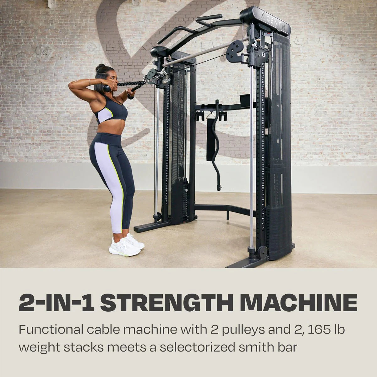 Centr 3 Home Gym Appareil de musculation fonctionnel