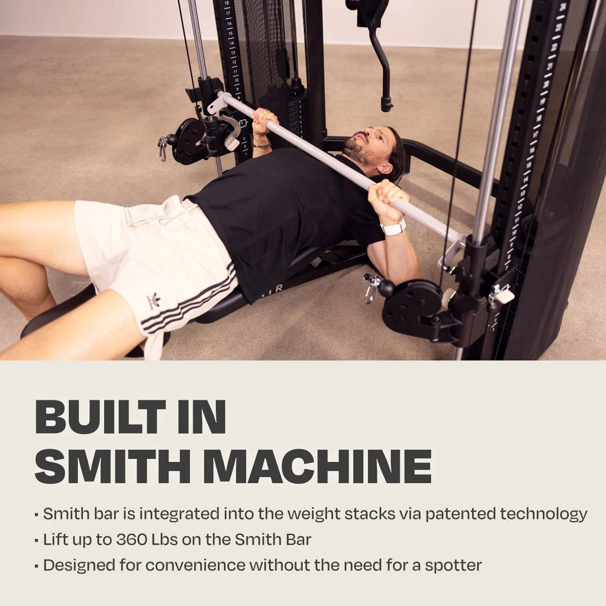 Centr 3 Home Gym Appareil de musculation fonctionnel
