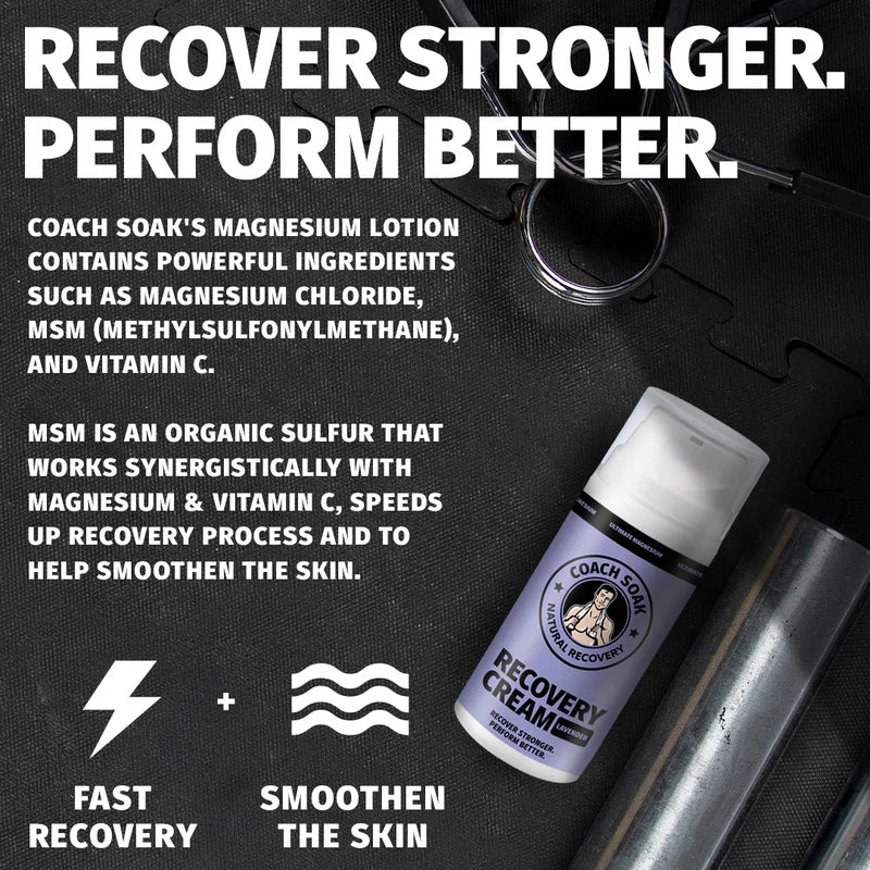 Coach Soak - Recovery Cream