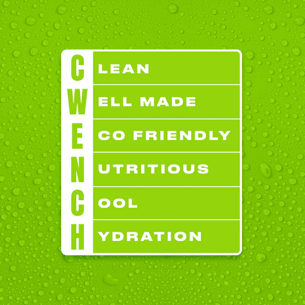 Mélange d'hydratation Cwench - Cerise Citron Vert