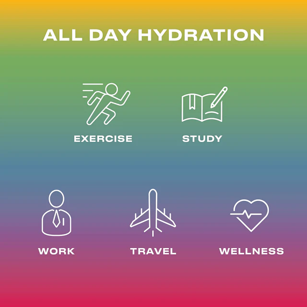 Mélange d'hydratation Cwench – Tourbillon Arc-en-ciel